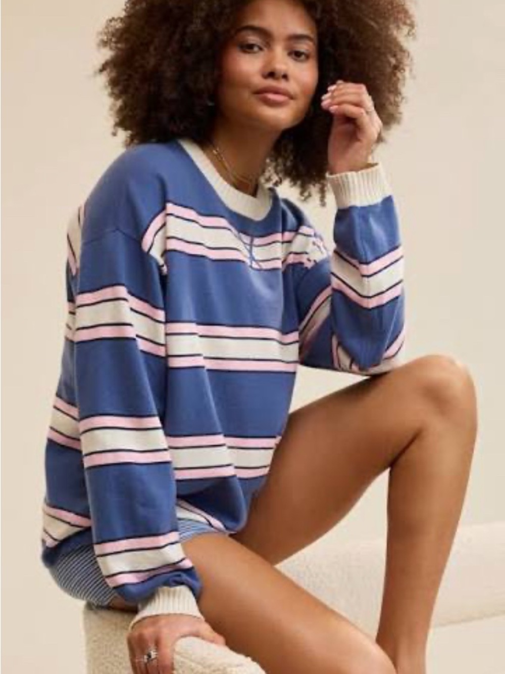 Aerie Sunday Soft Crew Sweater